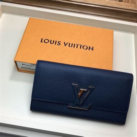 navy blue louis vuitton wallet|More.